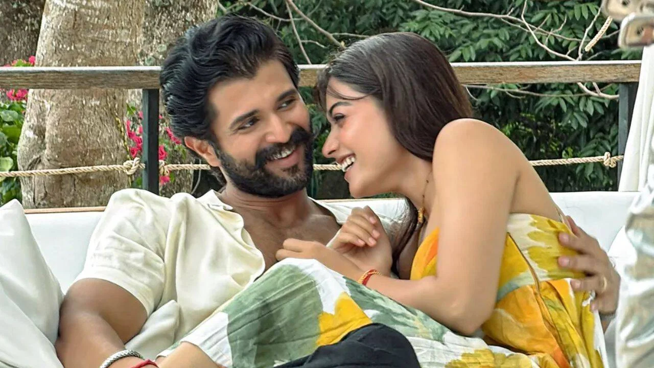 Rashmika says Vijay Deverakonda ‘doesn’t celebrate anything’: ‘She brought some celebration’