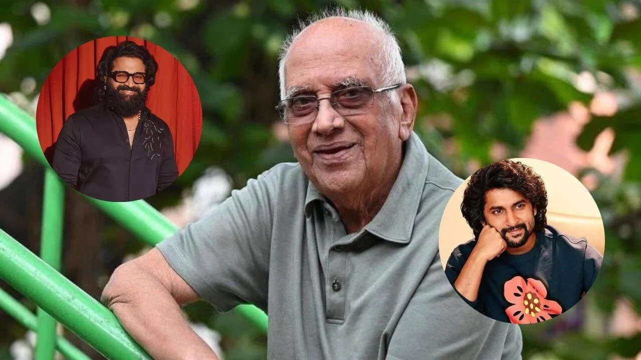 Singeetham Srinivasa Rao dies at 94: Nani, Venkatesh Daggubati, Ravi Teja and Rishab Shetty pay tribute