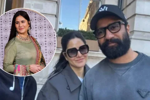 Vicky-Kat's London pic sparks buzz: 'No one will troll him for his looks...'