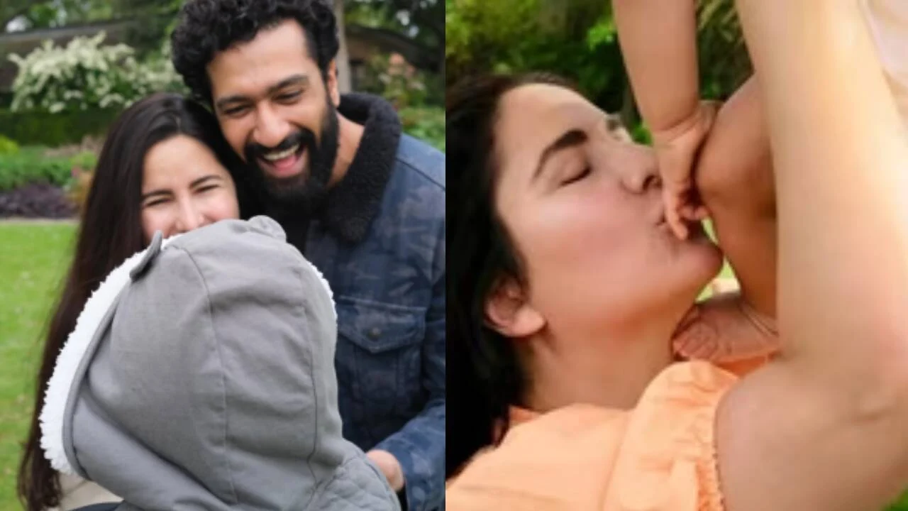 Vicky says seeing Katrina's appiness with their son Vihaan makes him want to pause